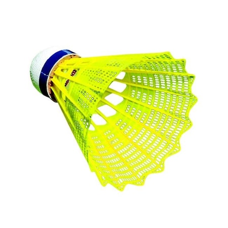 Wilson Wilson Shuttlecock Championship Nylon Yellow Pack 6 1321596